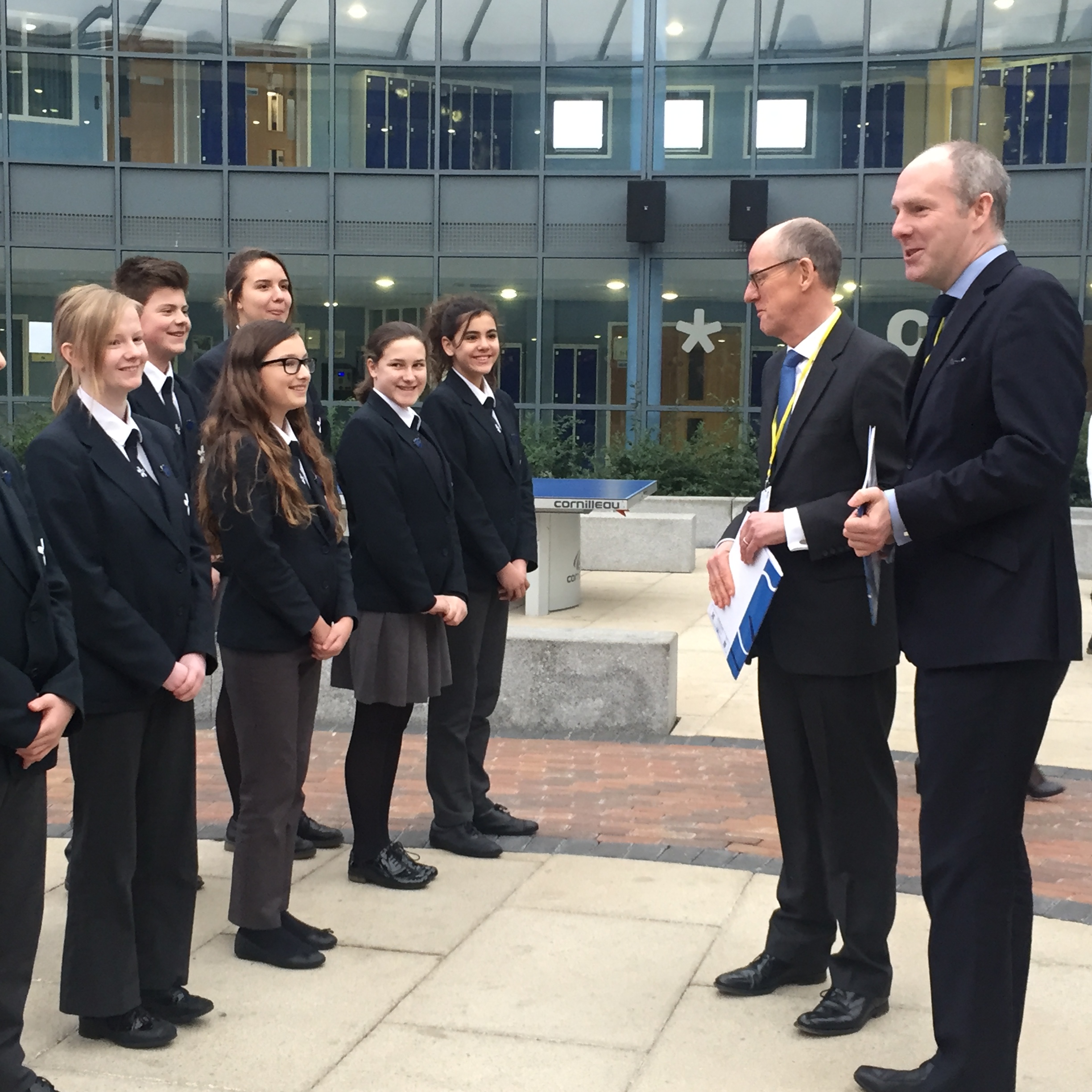 Ministerial Visit Showcases The Positives Of Swindon's Schools