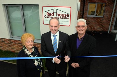 Justin Officially Opens Redhouse Community Centre