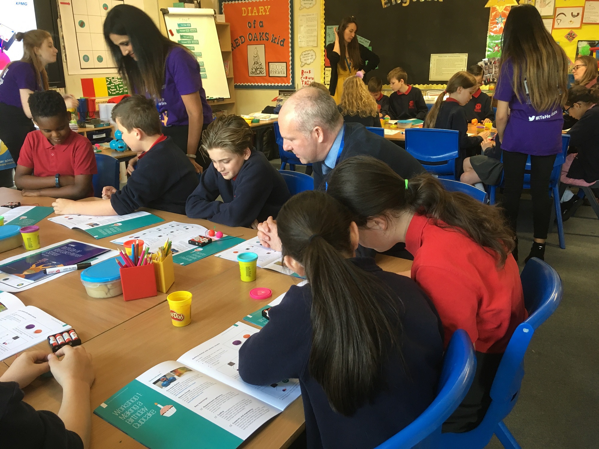 Justin Joins Students At Red Oaks To Learn More About How Technology Will Shape The Future