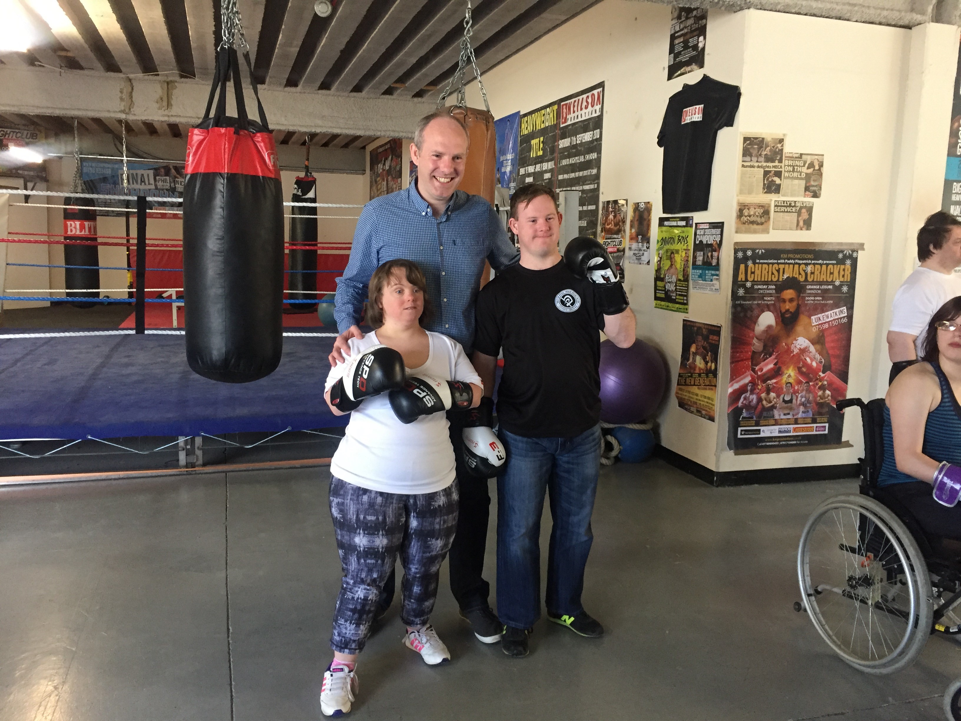 North Swindon MP Visits Scrappers Gym To See Success First Hand