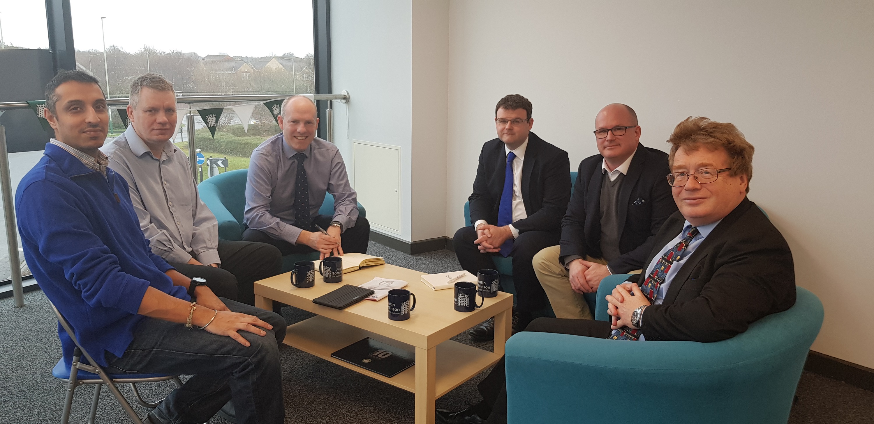 Justin & Local Councillors Meet BT To Discuss Roll Out Of Superfast Broadband