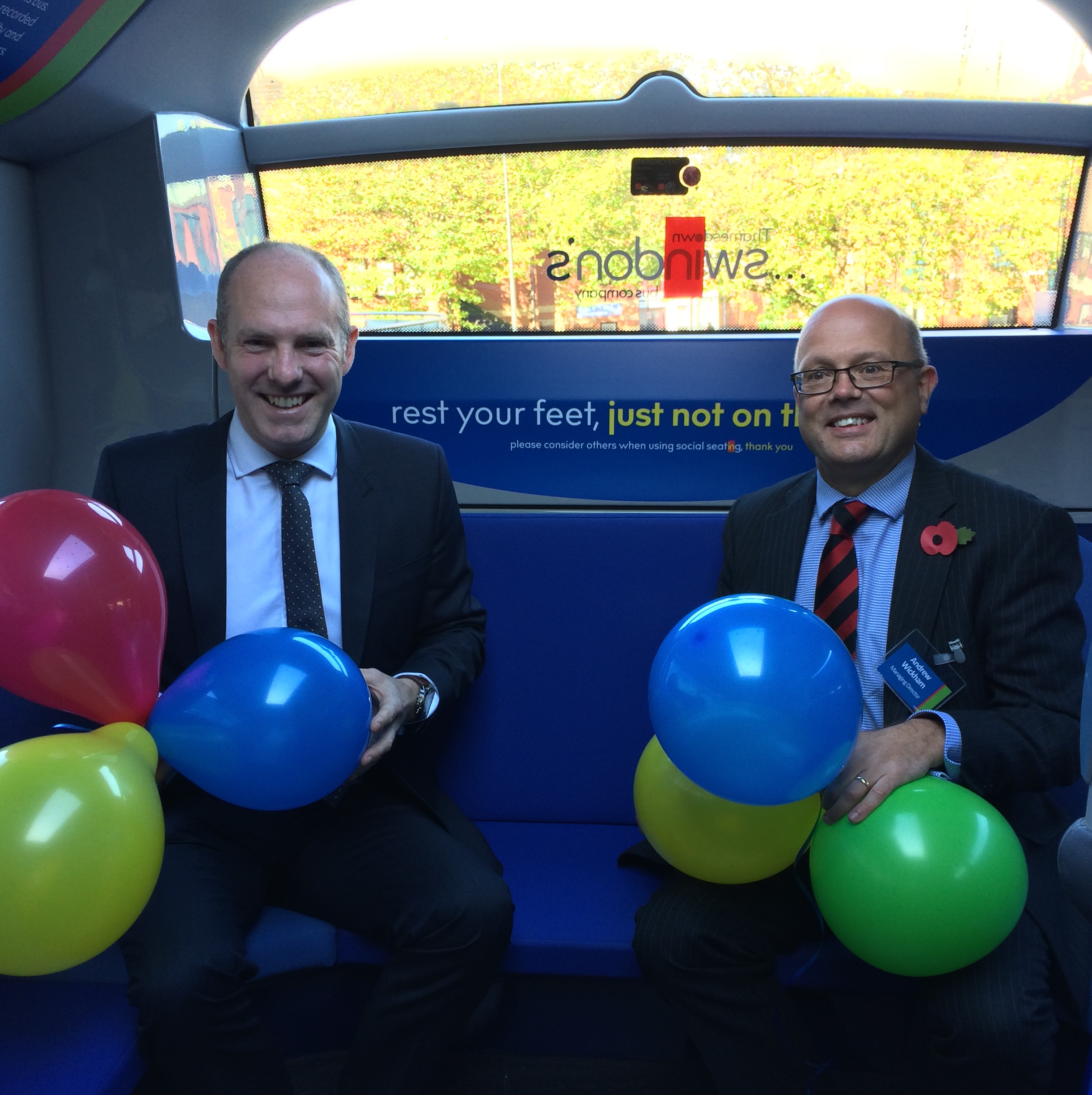 Local MP Helps Launch New Fleet Of Buses For Town