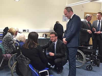 Justin & Minister For Civil Society Visit Swindon Circles