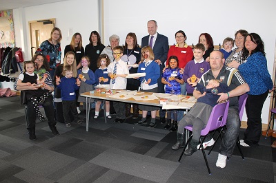 Justin Tomlinson MP Visits Swindon Down's Syndrome Group