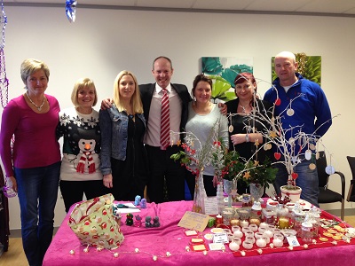 North Swindon MP Joins MS Therapy Centre Volunteers For Christmas Fair