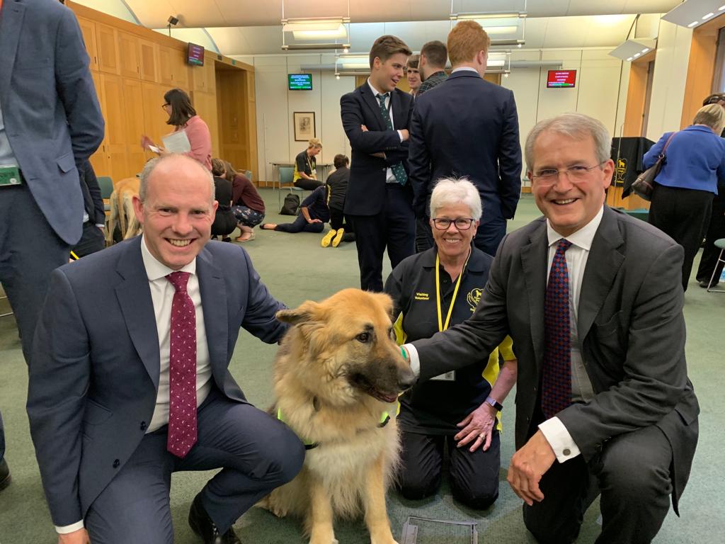 North Swindon MP Meets Therapy Dogs UK In Parliament