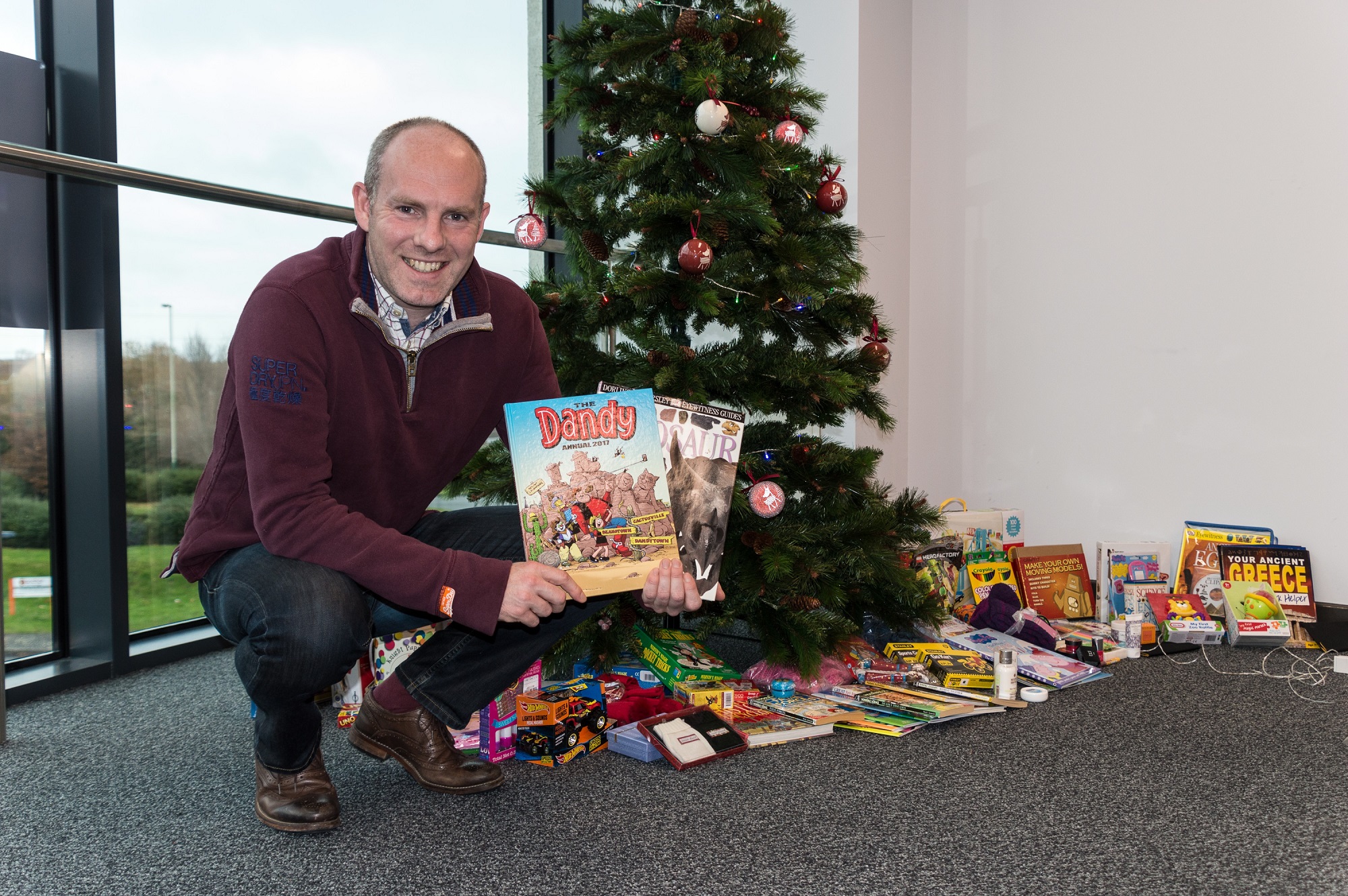 Justin Tomlinson MP Launches His Christmas Appeal