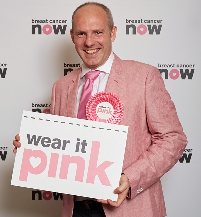 Justin Wears It Pink To Highlight Work Of Breast Cancer Now