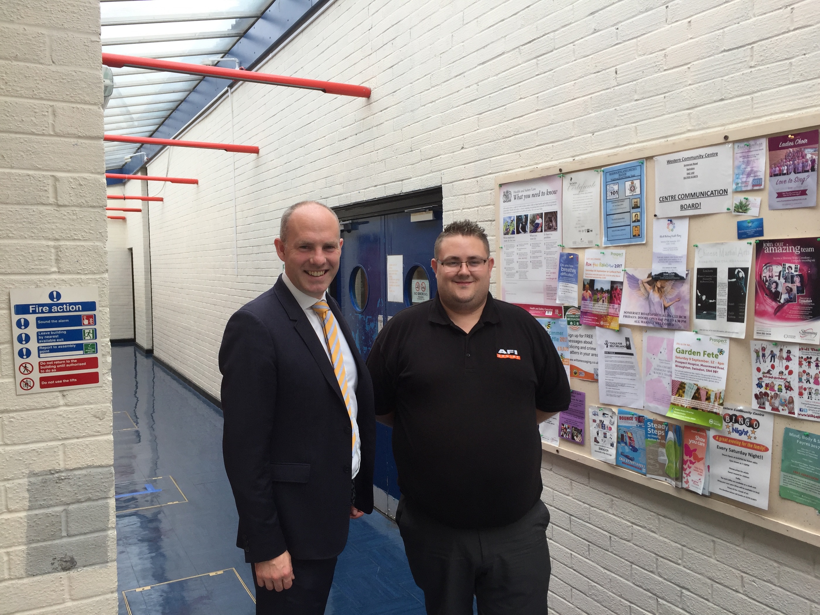 Local MP Highlights Importance of Maintaining Western Community Centre During Visit