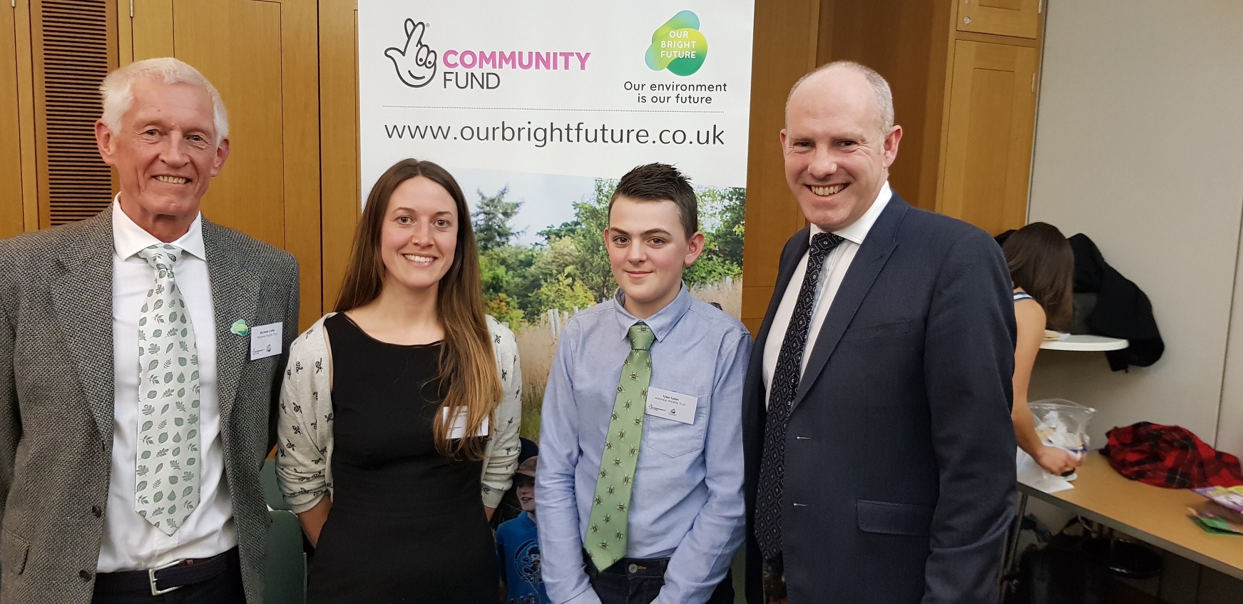 North Swindon MP Learns More About Wildlife Trust Campaign To Increase Awareness Of Nature Among Young People