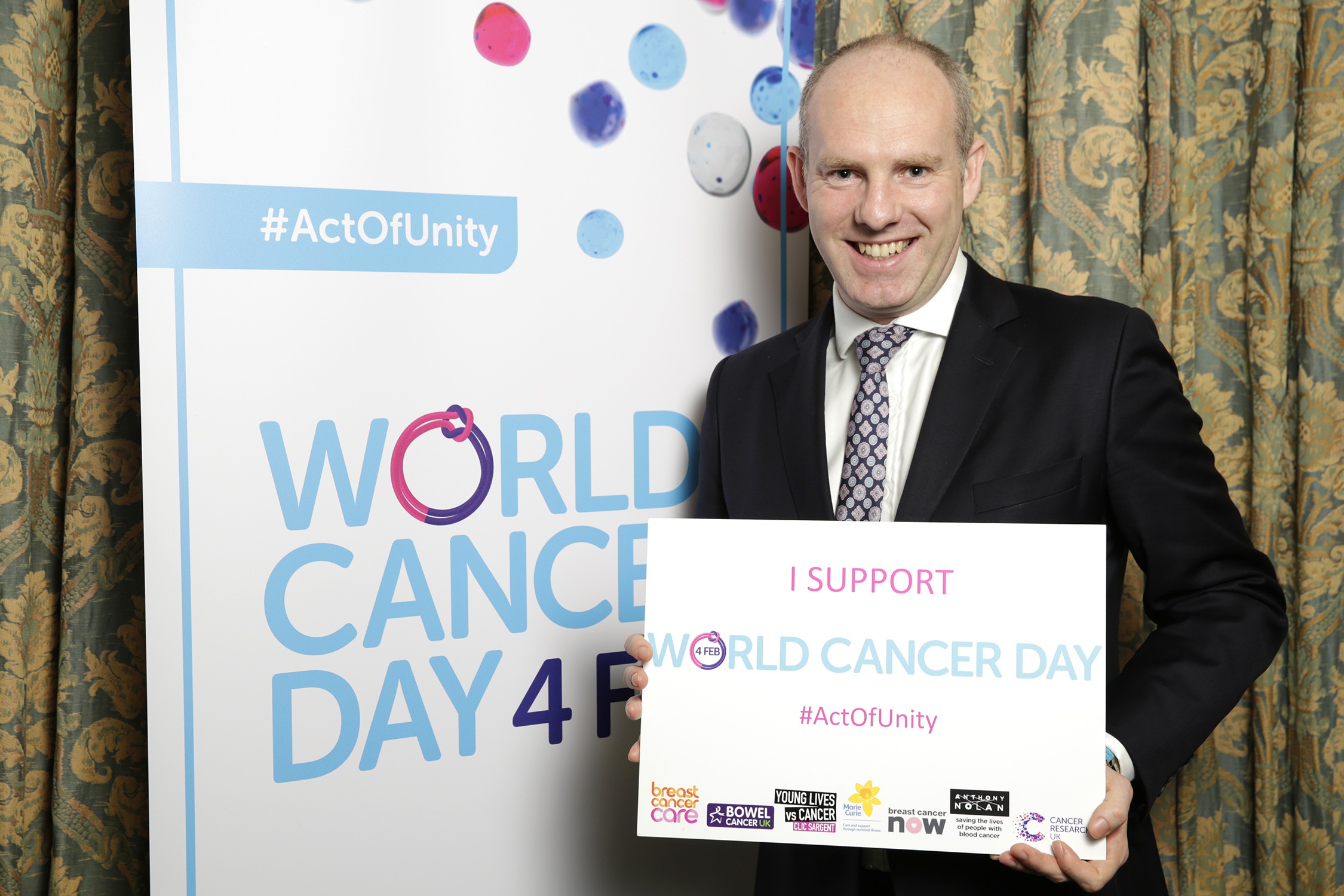 North Swindon MP Backs World Cancer Day