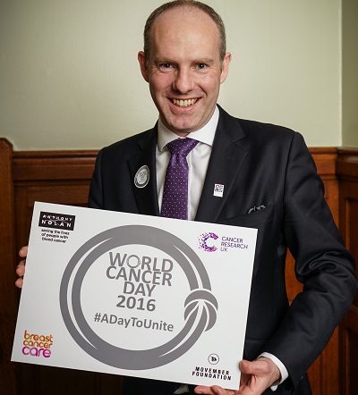 North Swindon MP Marks World Cancer Day