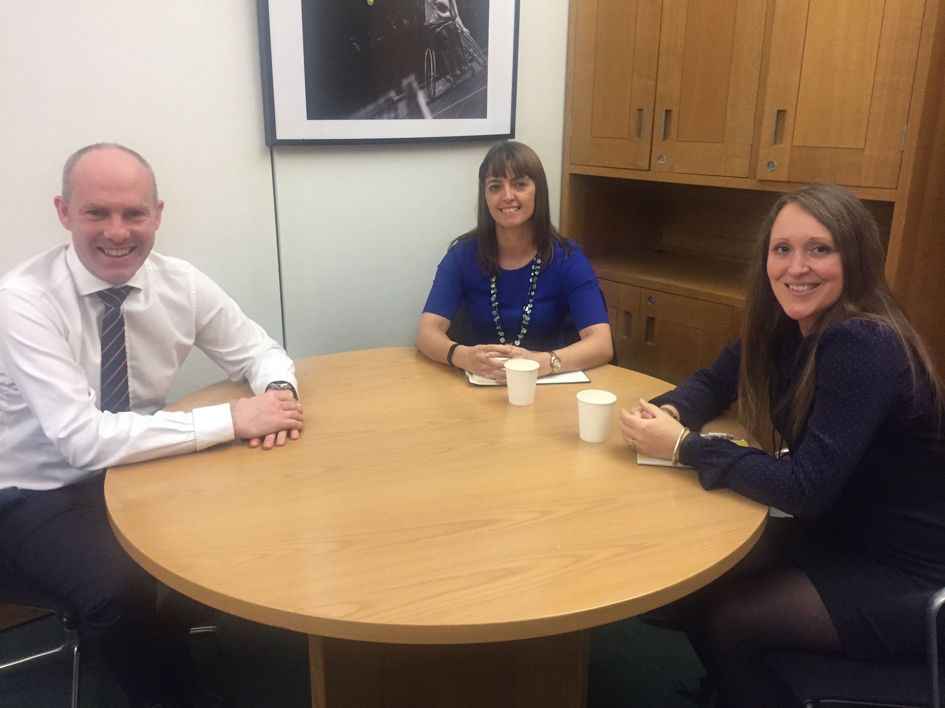 North Swindon MP Catches Up With Zurich In Parliament