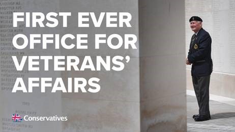 Justin Welcomes New Office For Veterans' Affairs