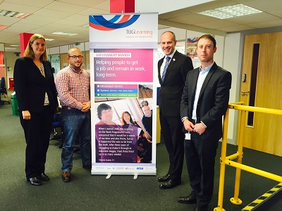 North Swindon MP Visits Local Provider TBG Learning