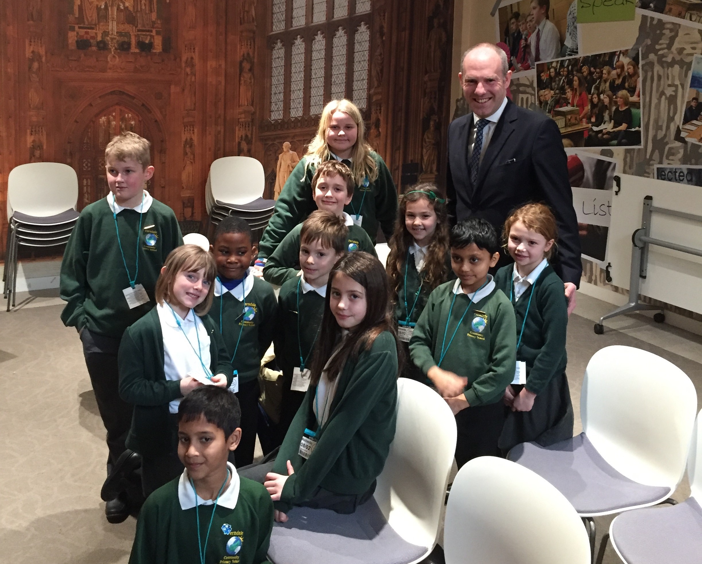 Justin Discusses Parliamentary Role With Ferndale Primary School Council