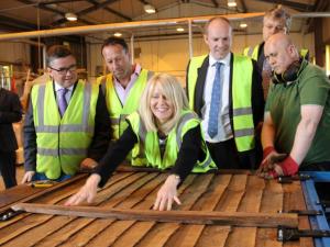 Minister Praises SEQOL Enterprise Works During Visit