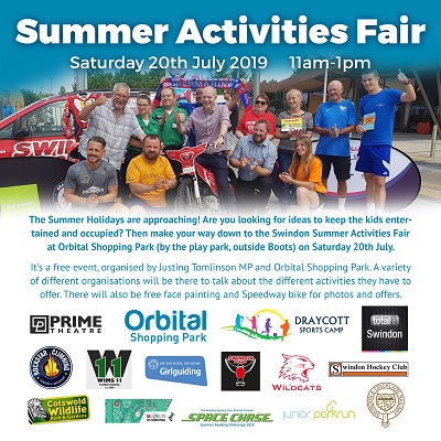 Justin Tomlinson MP To Host Annual Summer Activities Fair On 24th July