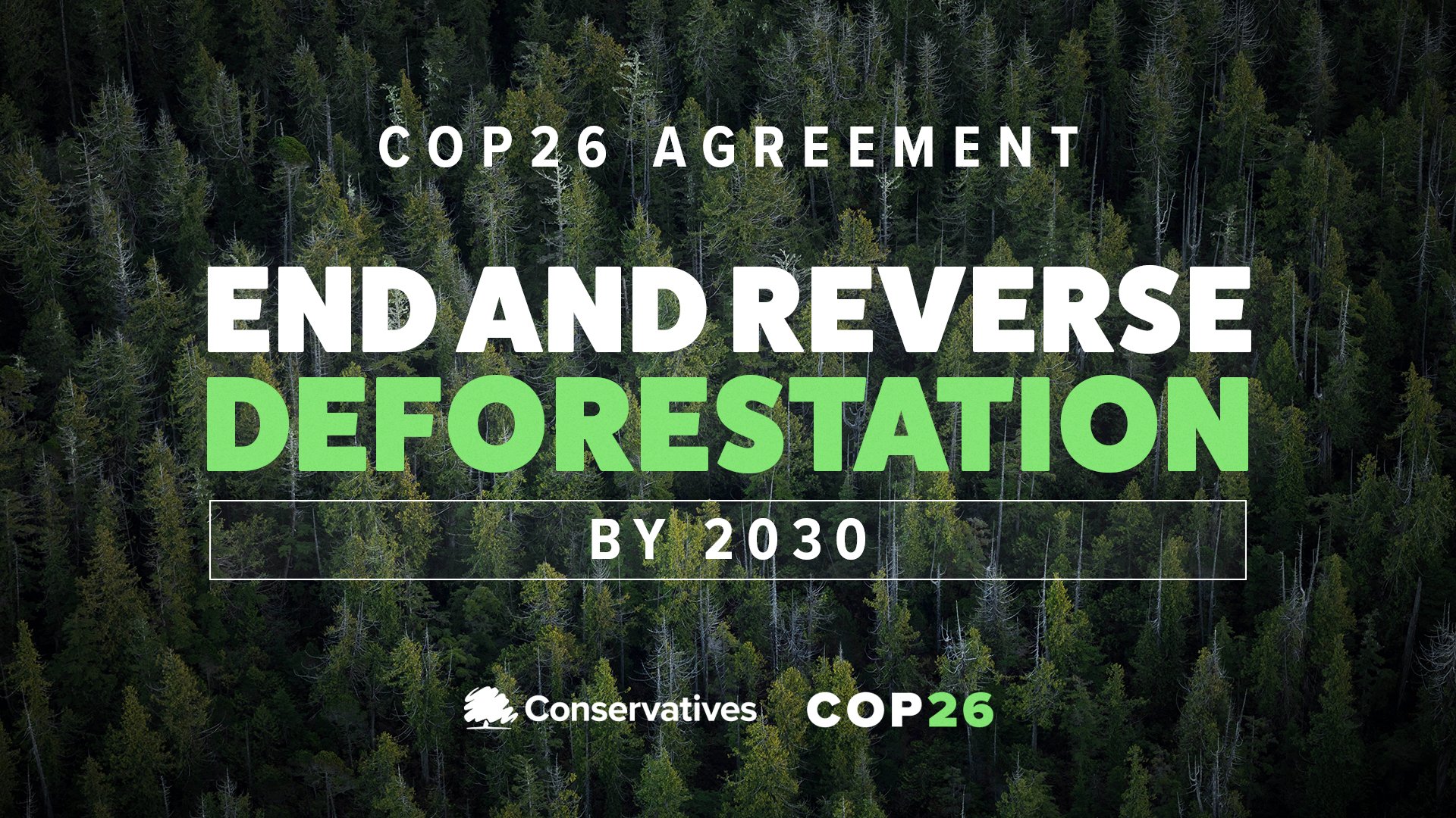 Over 100 Leaders Make Landmark Pledge To End Deforestation At COP26