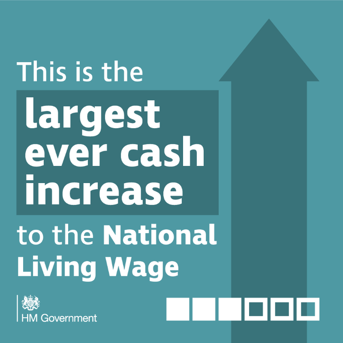 National Living Wage Increase Boosts Pay Of Low-Paid Workers