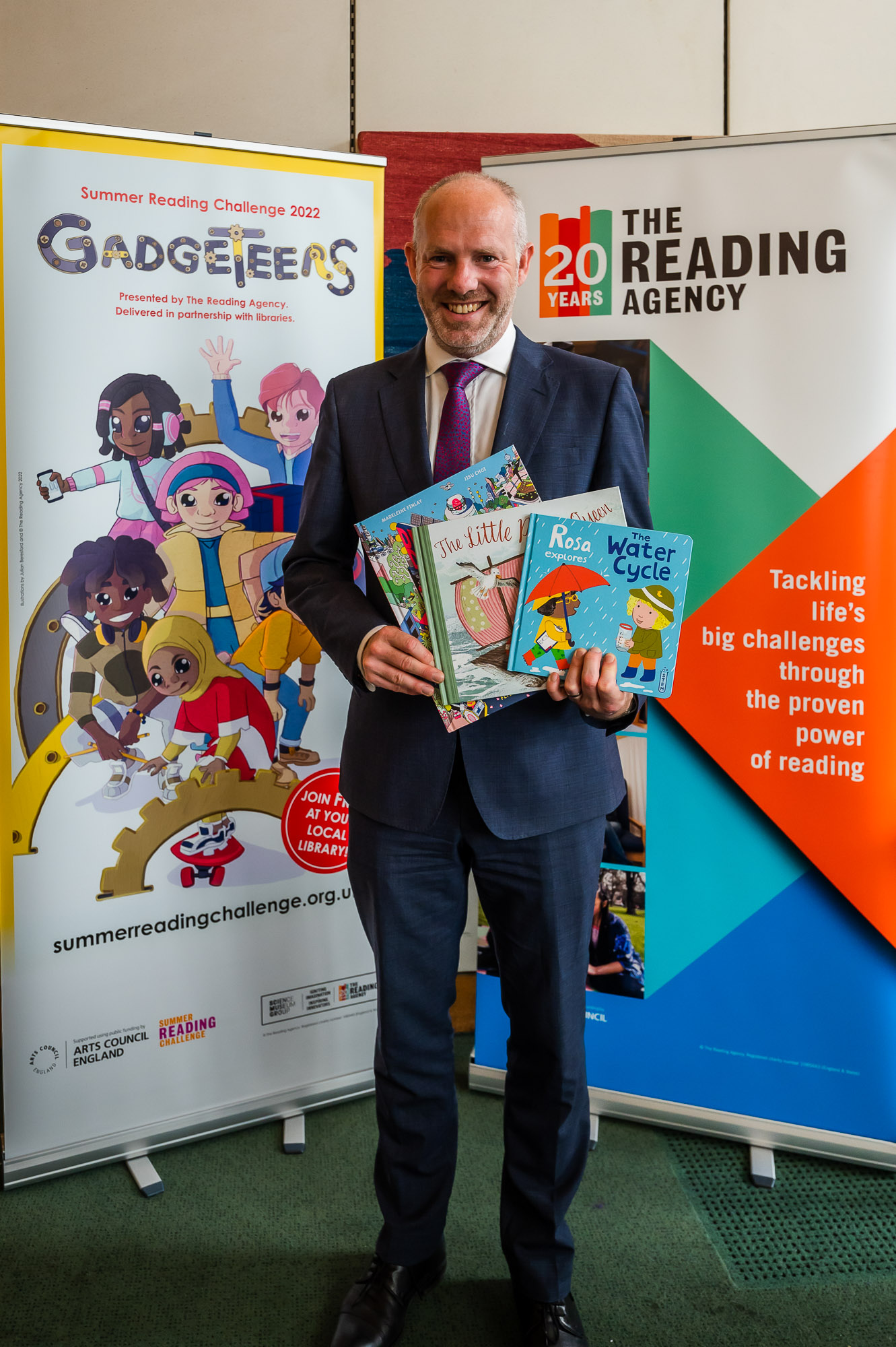 Justin Launches National Reading Challenge