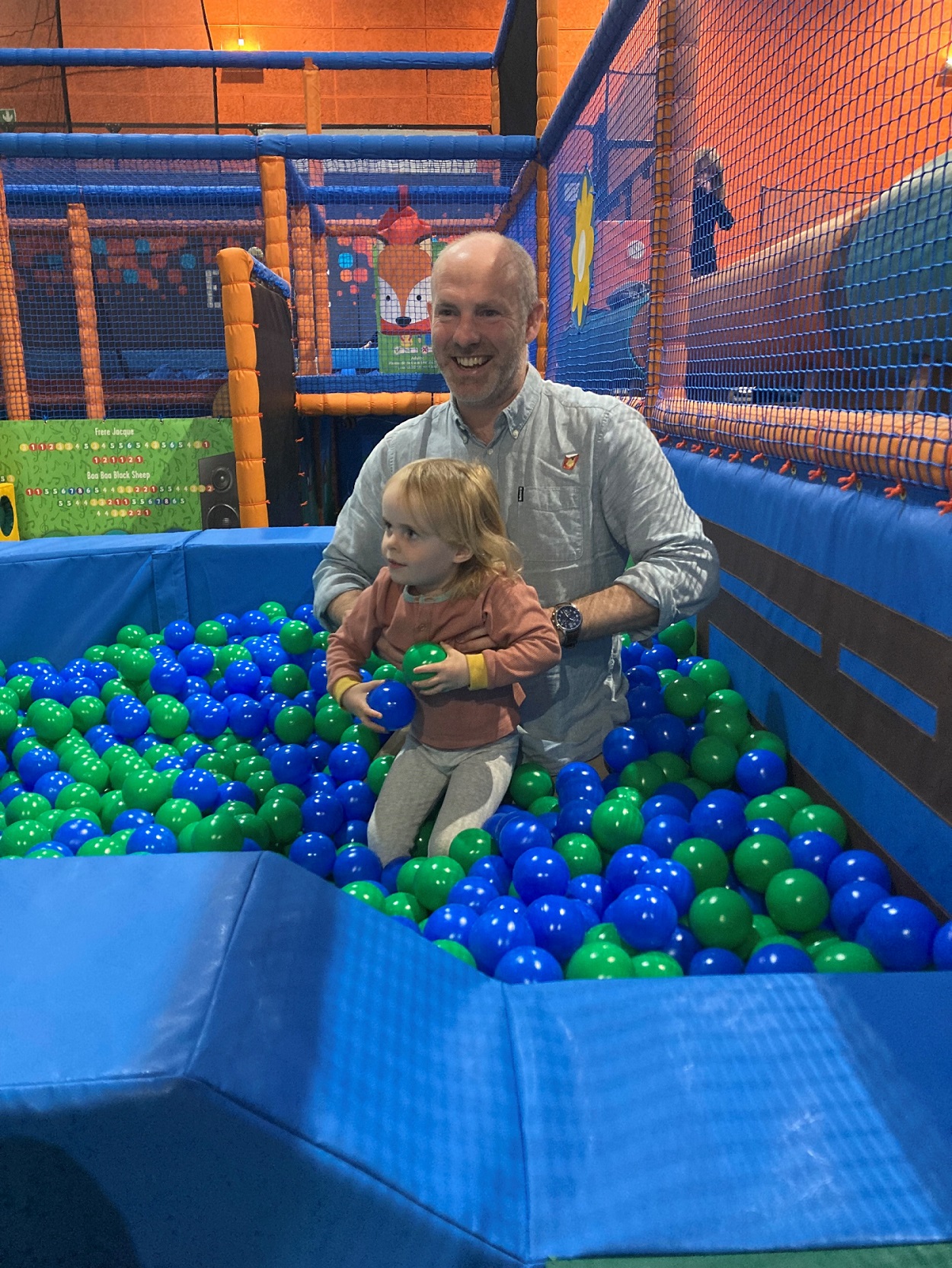 Justin Visits New Soft Play Area At The Link Centre