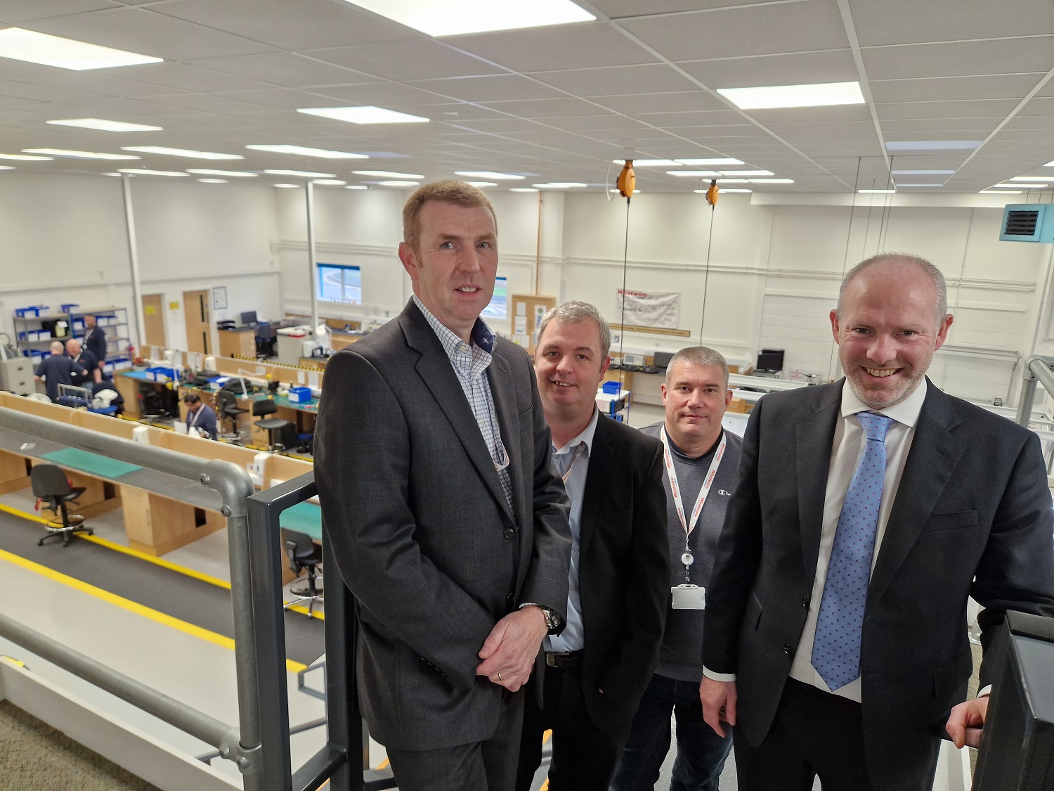 Justin Visits North Swindon Business Westwire Harnessing